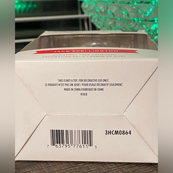 Jack Skellington Tim Burton’s Nightmare before Christmas Ornament - Picture 4 of 7